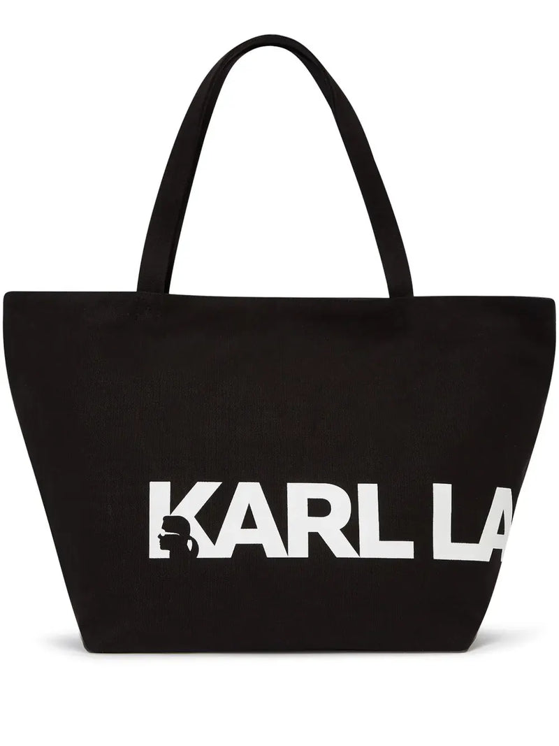 K/Essential oversized-logo tote bag