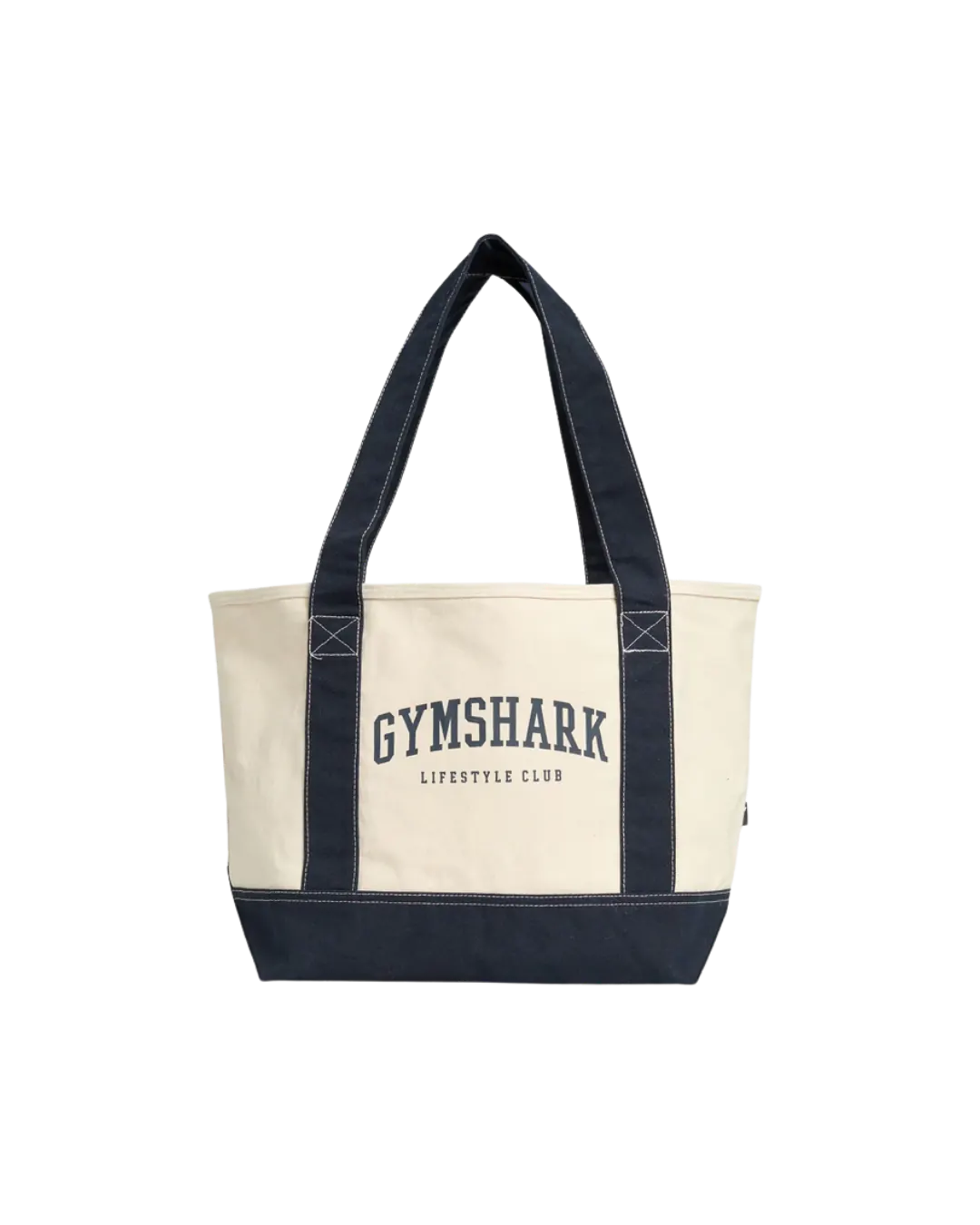 Women's Gymshark Collegiate Oversized Tote Oat White