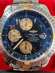 Breitling Chronomat Evolution B13356 Two-Tone Steel & 18 K Go