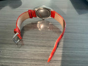 Rolex | Oysterdate Precision | 6494 | Steel | 34 x 42 mm | Leather | Red | Manual winding