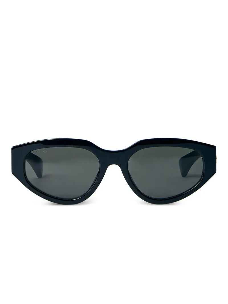 logo-hardware rectangle-frame sunglasses
