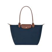 Longchamp Le Pliage Original M Tote bag Navy - Recycled canvas