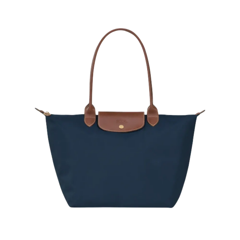 Longchamp Le Pliage Original M Tote bag Navy - Recycled canvas