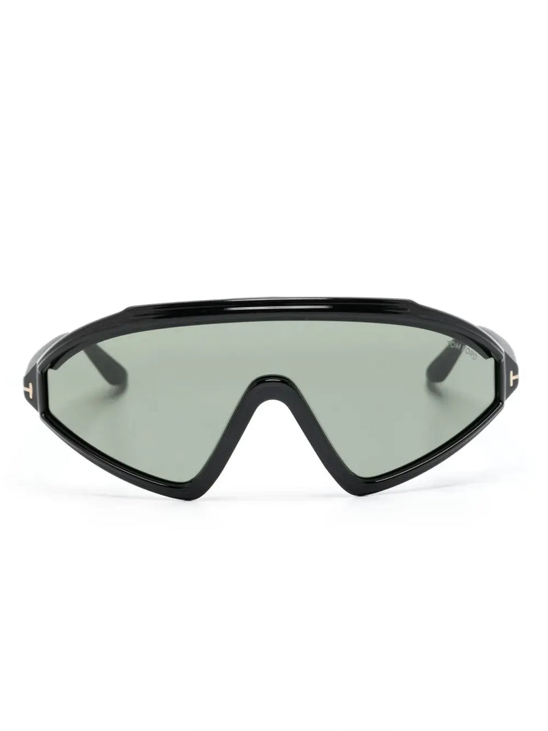 Lorna shield-frame sunglasses