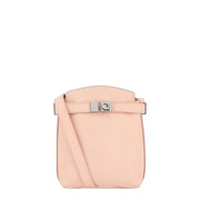 Ferragamo Pastel Pink Leather Gancini Phone Case