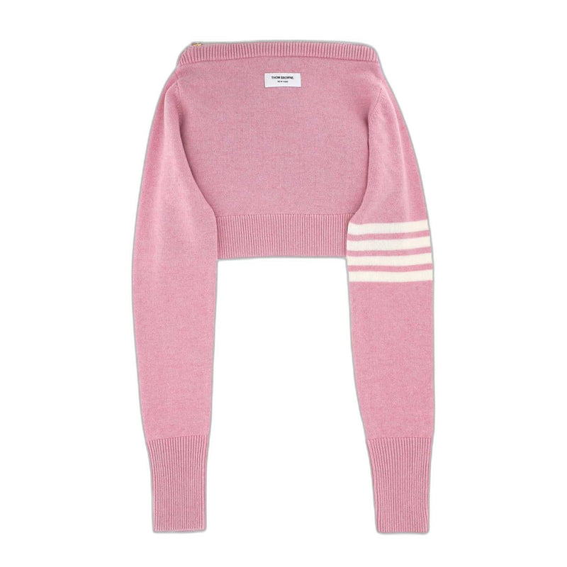 Jersey Stitch Merino Crew Neck Sweater Shell Bag