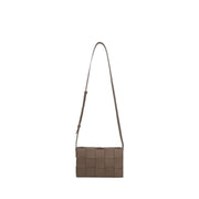 Cassette Crossbody Bag In Taupe Taupe Grey