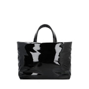 Maxi Tote In Patent Canvas