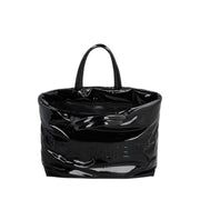 Maxi Tote In Patent Canvas