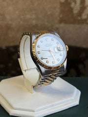 Rolex | Datejust | 16233 | Gold/Steel | 36 mm | Gold/Steel | Silver | Automatic