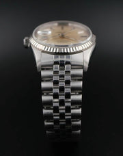 Rolex | Datejust | 16014 | White gold | 36 mm | Steel | White | Automatic
