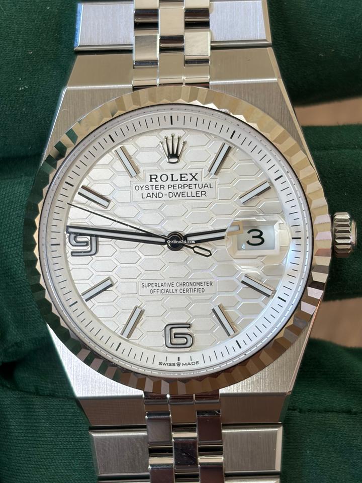 Rolex | Land-Dweller | 127234 | Steel | 36 mm | Steel | Silver | Automatic
