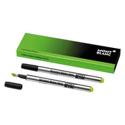 Montblanc Luminous Green Document Marker Refills - 2