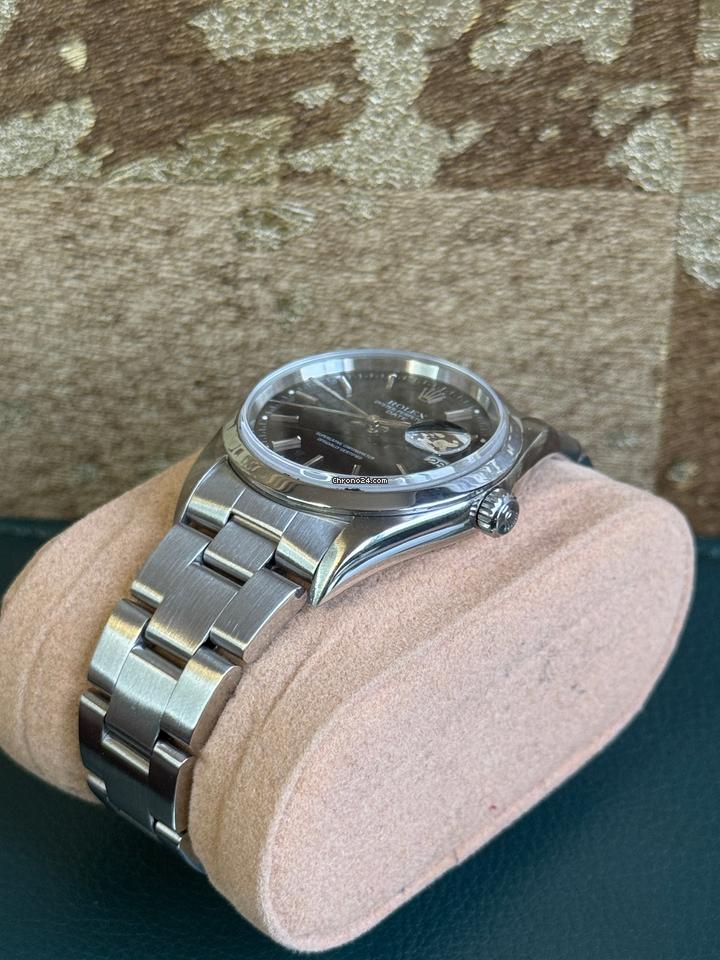 Rolex | Oyster Perpetual | 15200 | Steel | 34 mm | Steel | Black | Automatic
