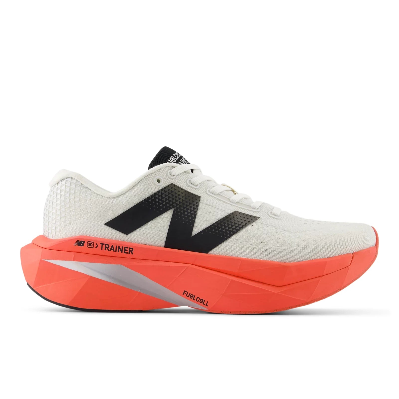 New Balance Fuelcell Supercomp Trainer V3 Urgent Red With Sea Salt And Black Urgent Red With Sea Salt And Black