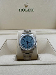 Rolex | Daytona | 126576TBR | Platinum | Platinum | Blue | Automatic