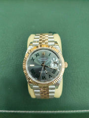 Rolex | Datejust | 126331 | Steel | 41 mm | Gold/Steel | Green | Automatic