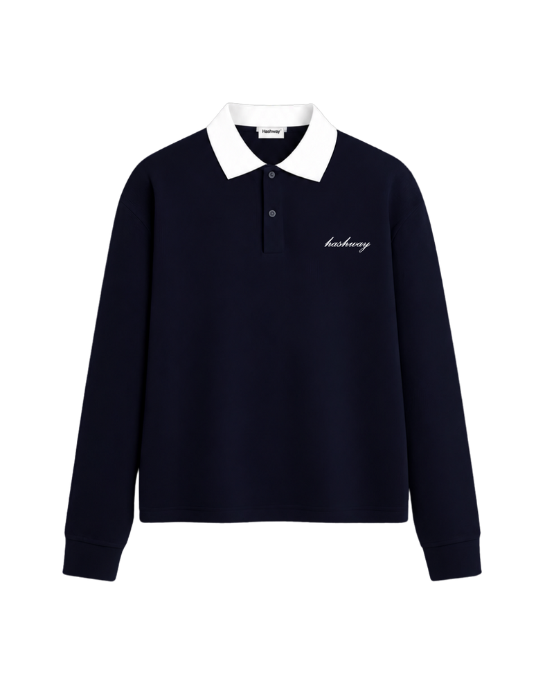 SUMMER CLASSIC POLO T-SHIRT - NAVY