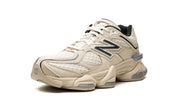 NEW BALANCE 9060 'LOGO LEATHER AND MESH SNEAKER'