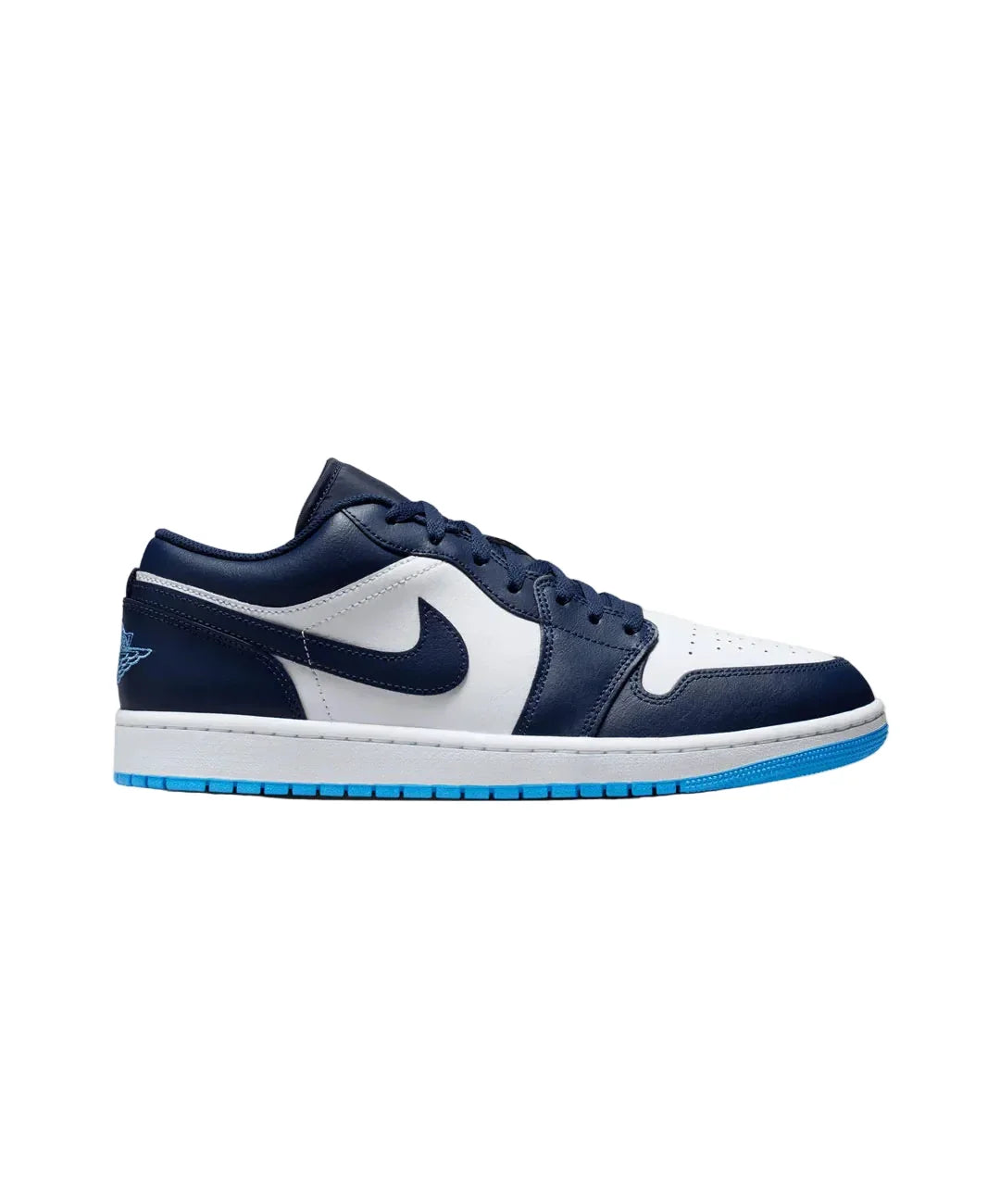 AIR JORDAN 1 LOW NAVY / UNIVERSITY BLUE-WHITE