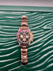 Rolex116505 116505 RAINBOW CUSTOM DIAMONDS EVEROSE