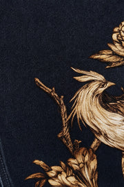 Off Supply Gilded Crane Embroidered Denim — Limited Edition
