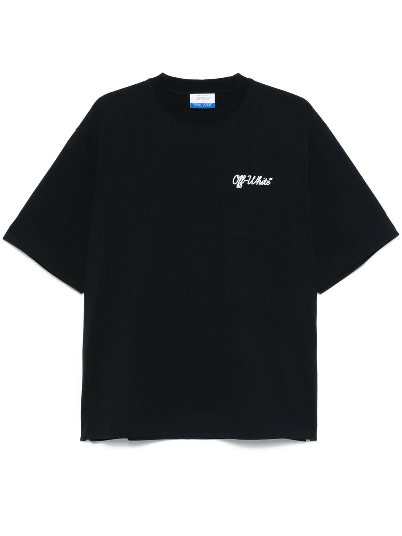 Off-White Script T-Shirt Black