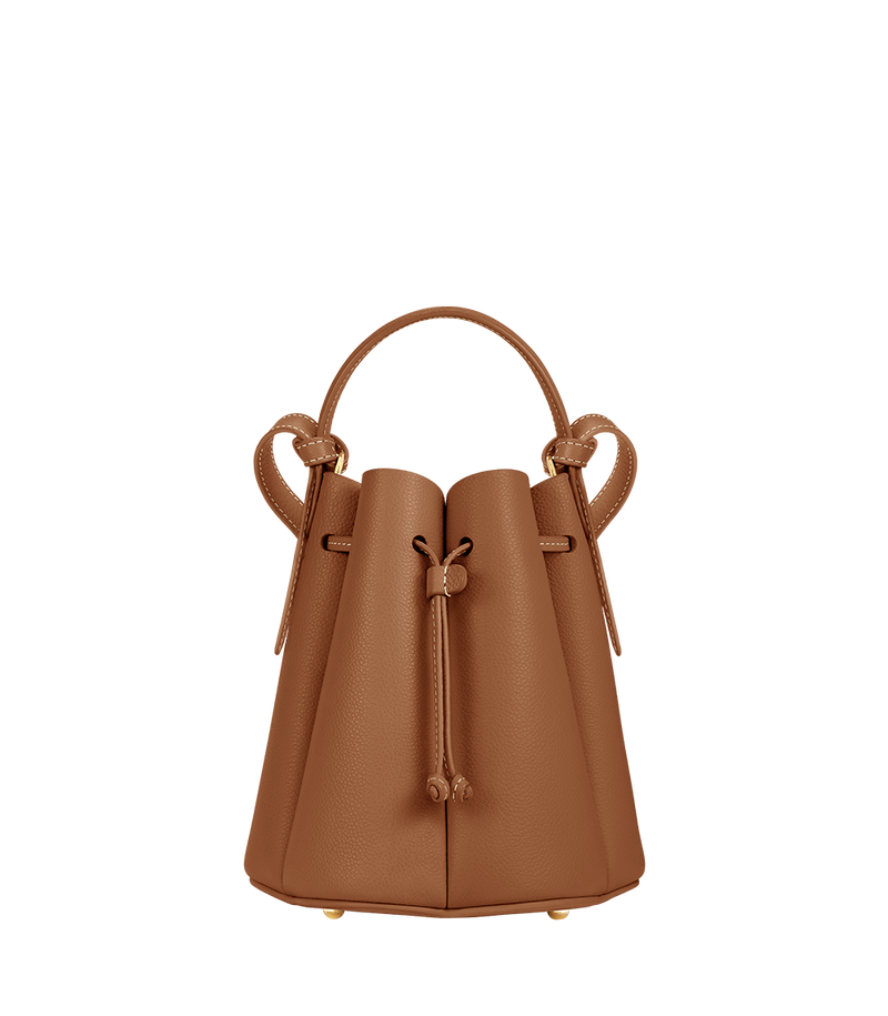 Polene Numero Huit Mini Textured Camel