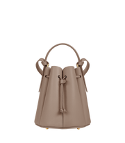 Polene Numero Huit Mini Textured Taupe