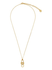 padlock pendant necklace