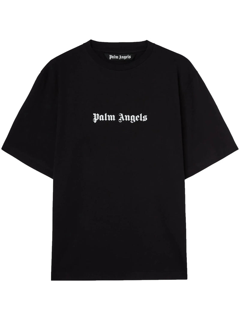 Palm Angels printed cotton T-Shirt Black