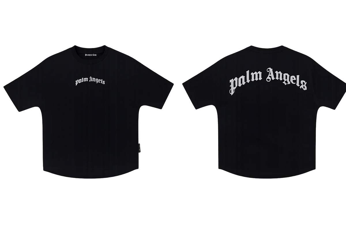 Palm Angels Classic Logo Slim T-Shirt black/white