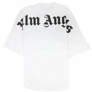 Palm Angels Classic Back Logo Oversized White T-Shirt