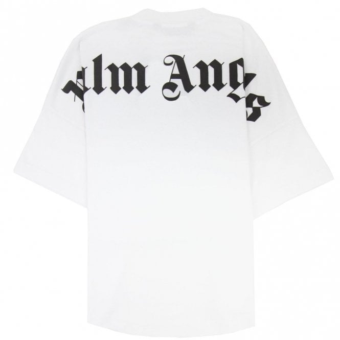 Palm Angels Classic Back Logo Oversized White T-Shirt
