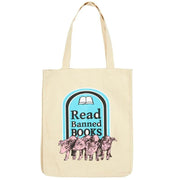 PLEASURES BANNED BOOKS TOTE