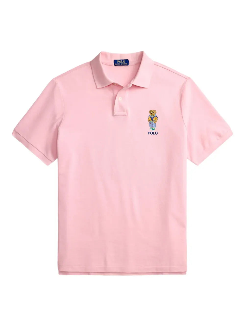 Polo Bear logo polo shirt