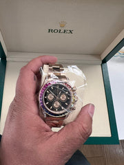 Rolex116505 116505 RAINBOW CUSTOM DIAMONDS EVEROSE