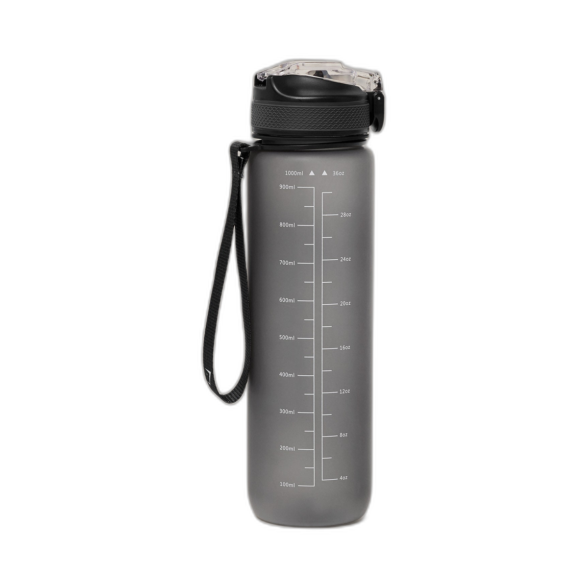 Gymshark Sports Bottle With Straw - GS Black