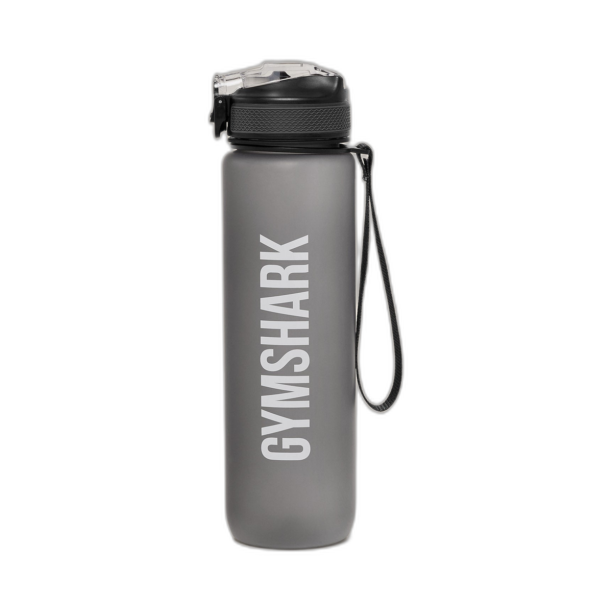 Gymshark Sports Bottle With Straw - GS Black