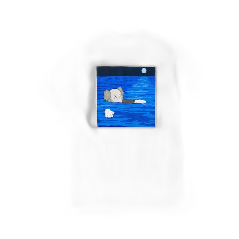 KAWS x Uniqlo UT Shorts Sleeve Artbook Cover T-Shirt (Asia Sizing) White