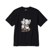 KAWS x Uniqlo UT Shorts Sleeve Graphic T-Shirt (Asia Sizing) Black