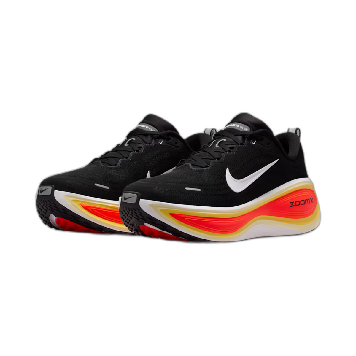 Nike Vomero Plus Black Bright Crimson White