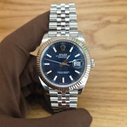 Rolex | Datejust | 126334 | White gold and steel | 41 mm | Steel | Blue | Automatic