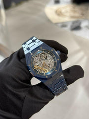 Audemars Piguet Double Balance Wheel Openworked Bleu Nuit Nuage