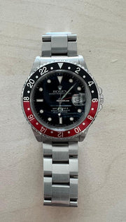 Rolex | GMT-Master II | 15650 | Steel | 40 mm | Steel | Black | Automatic