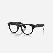 Ray-Ban Meta Headliner Matte Black Frame Clear Lens - Gen 2