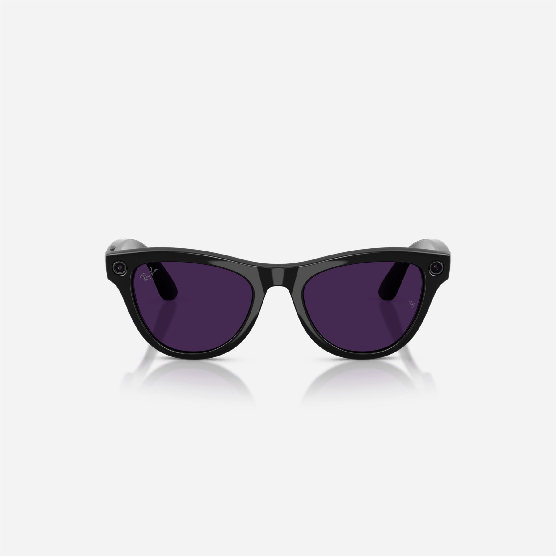 Ray-Ban Meta Skyler Shiny Black Frame Violet Lens Transition - Gen 2