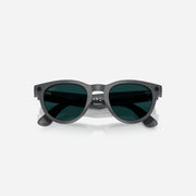 Ray-Ban Meta Headliner Shiny Asteroid Grey Frame Clear-Emerald Lens Transition - Gen 2