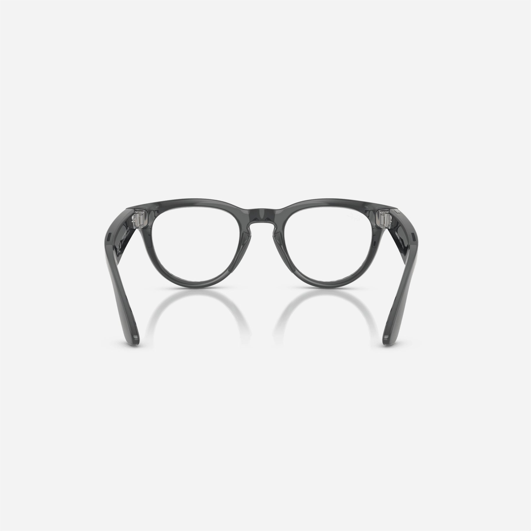 Ray-Ban Meta Headliner Shiny Asteroid Grey Frame Clear-Emerald Lens Transition - Gen 2