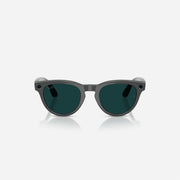 Ray-Ban Meta Headliner Shiny Asteroid Grey Frame Clear-Emerald Lens Transition - Gen 2